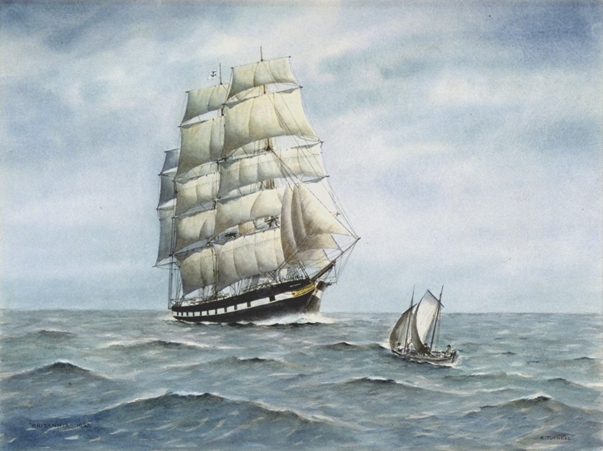 Image of Clipper Ship Britannia