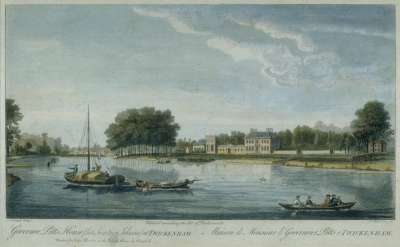 Image of Governor Pitt’s House (late Secretary Johnson’s) at Twickenham