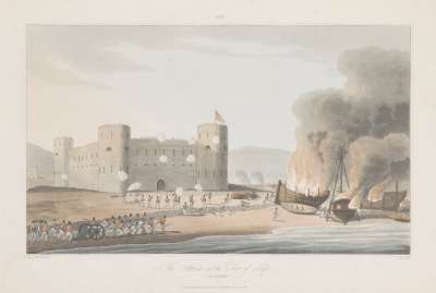 Image of The Attack on the Fort of Luft
