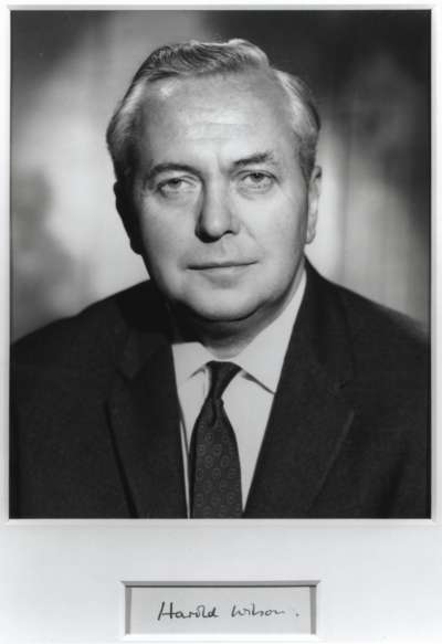 Image of James Harold Wilson, Baron Wilson of Rievaulx (1916-1995)