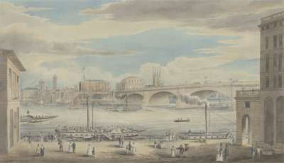 Image of London Bridge from the Steam Packet Wharf