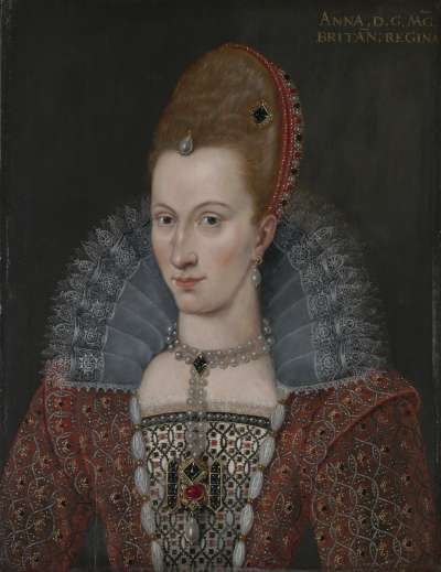 Image of Anne of Denmark (1574-1619) Queen of England, Scotland, and Ireland, consort of James VI and I
