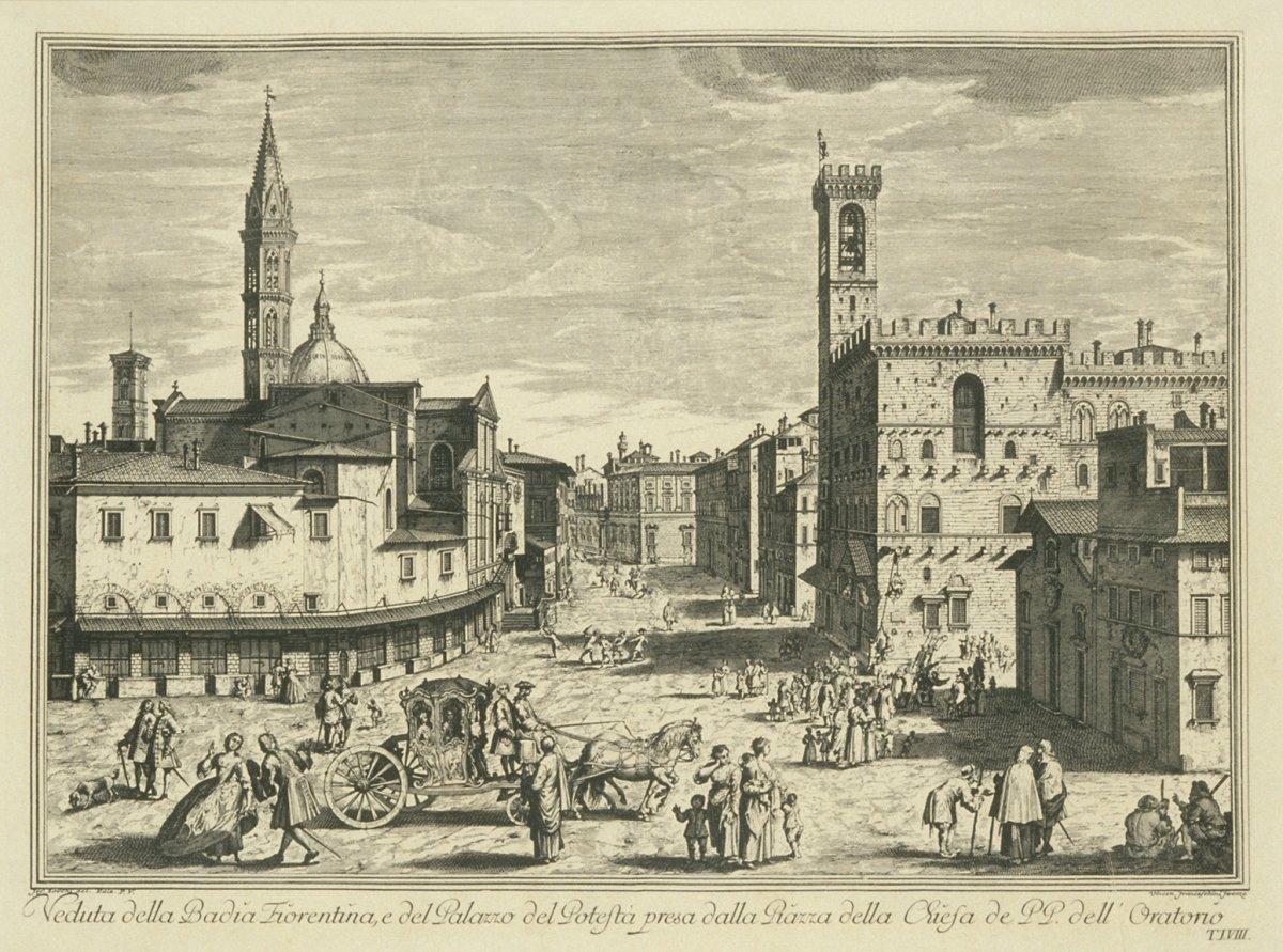 Image of View of Palazzo Vecchio (Plate 18)