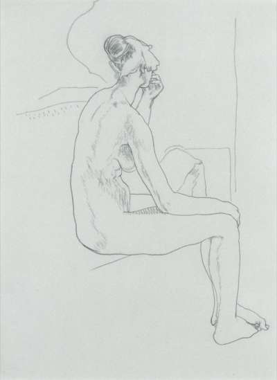Image of Seated Nude
