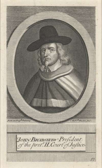 Image of John Bradshaw, Lord Bradshaw (1602-1659) lawyer, politician and regicide
