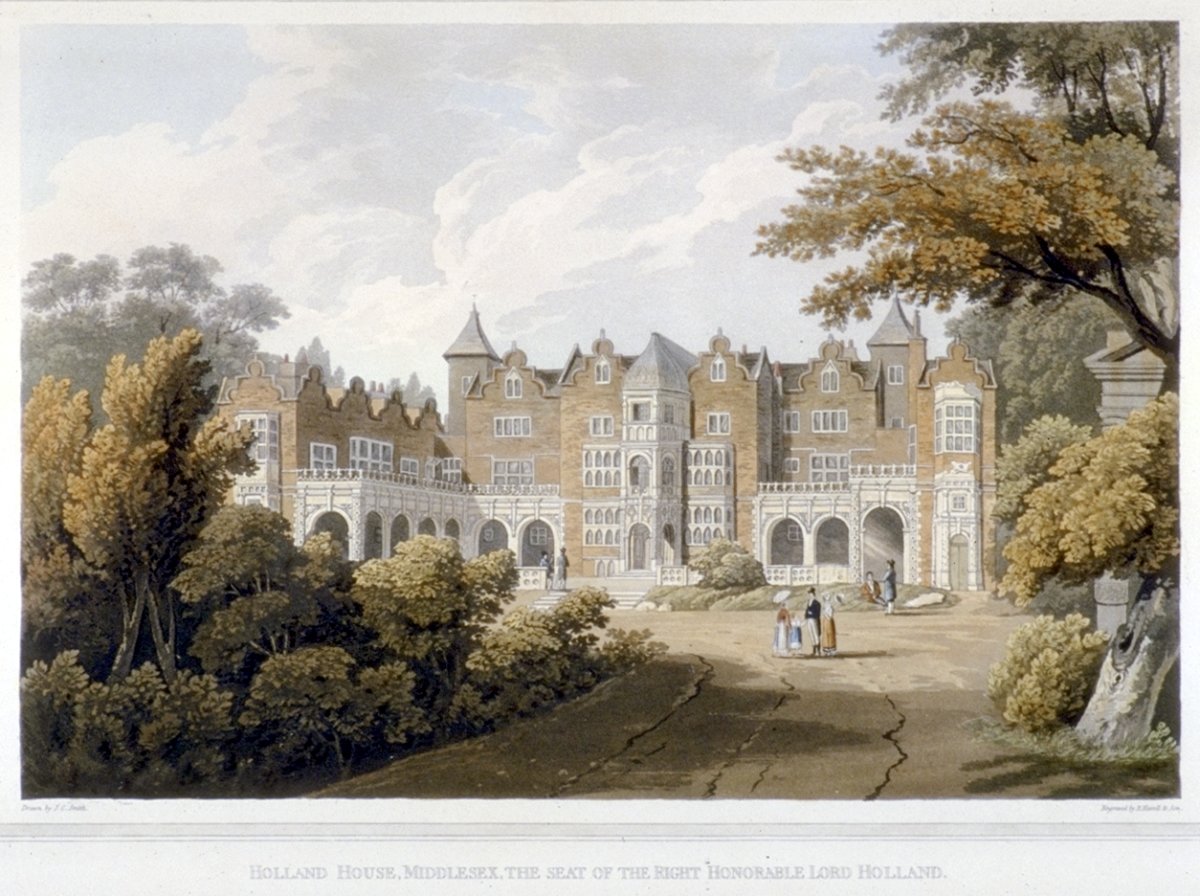 Image of Holland House, Middlesex, the Seat of the Right Honorable Lord Holland