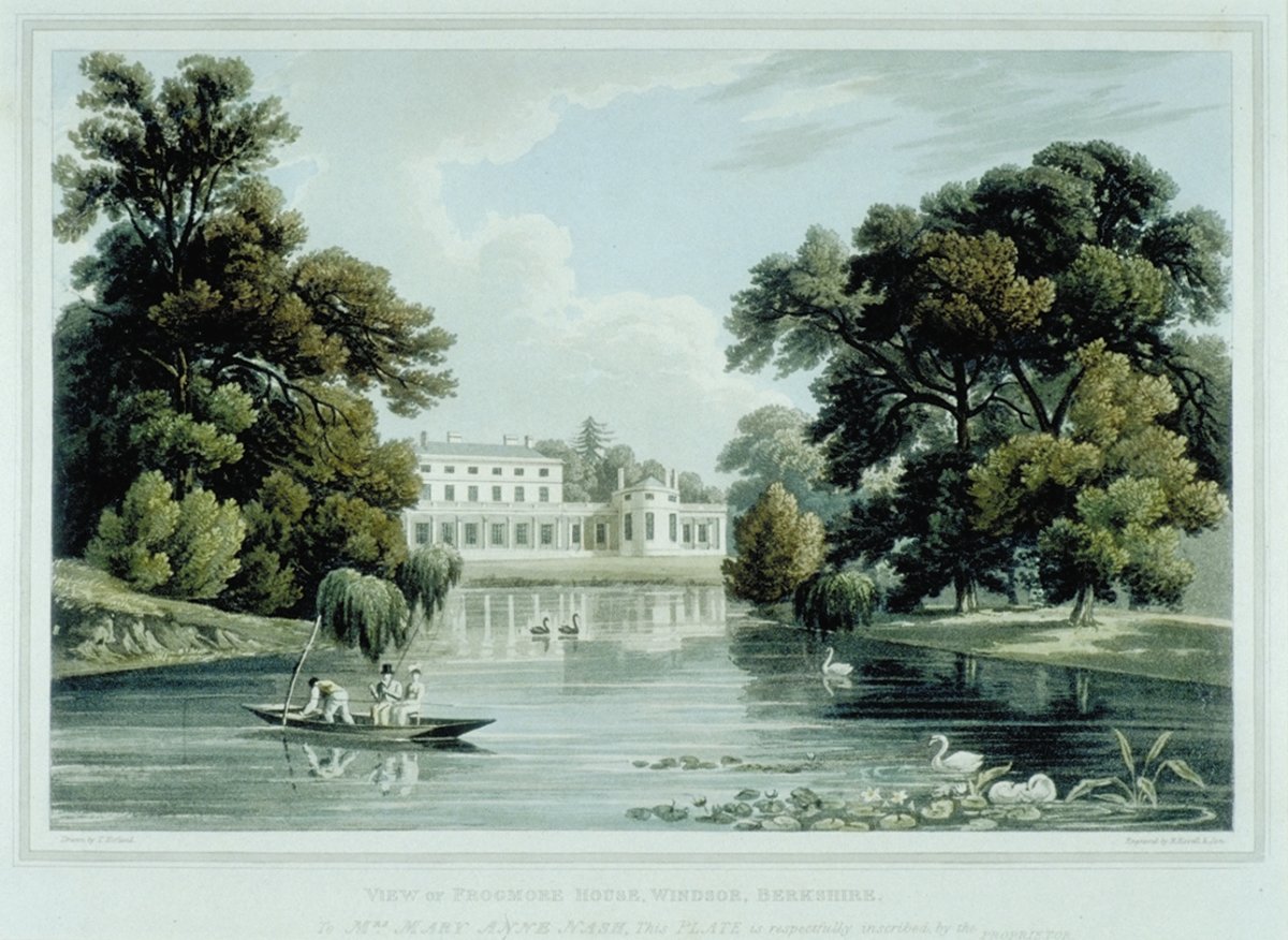 Image of View of Frogmore House, Windsor, Berkshire