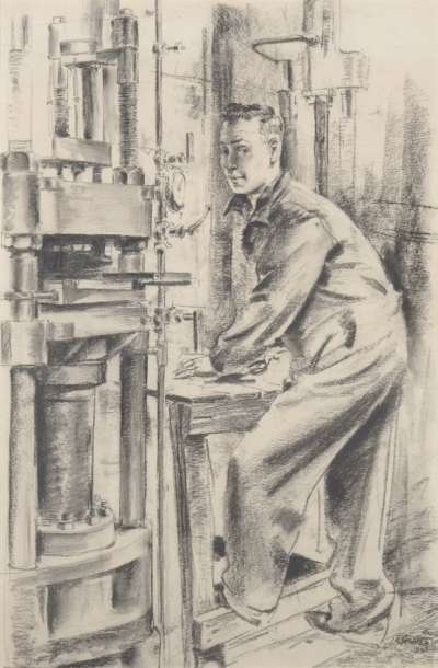Image of Portrait of a Production Worker