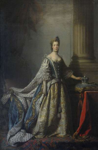 Image of Charlotte Sophia of Mecklenburg-Strelitz (1744-1818) Queen of King George III