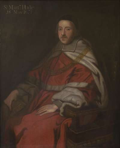 Image of Sir Mathew Hale (1609-1676) judge and writer; Chief Justice of the King’s Bench