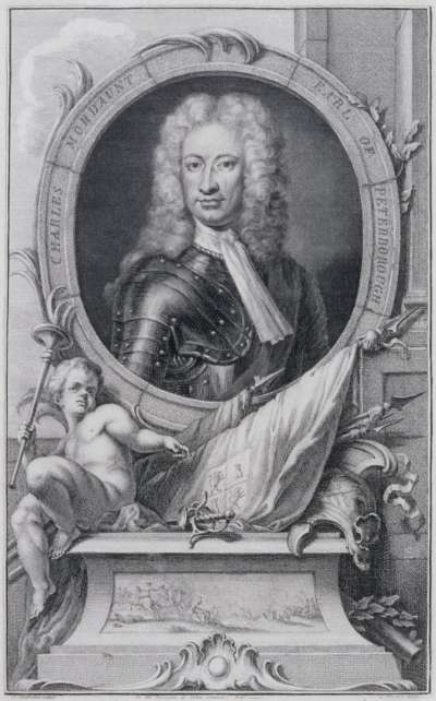 Image of Charles Mordaunt, 3rd Earl of Peterborough and 1st Earl of Monmouth (1658?-1735) soldier and diplomat