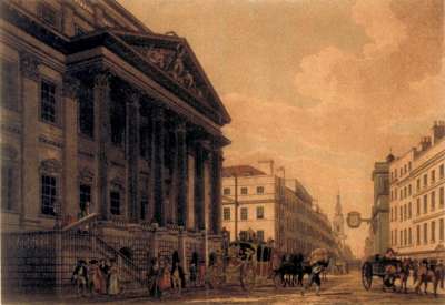 Image of The Mansion House Looking Towards Cheapside