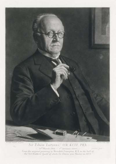 Image of Sir Edwin Landseer Lutyens (1869-1944) architect