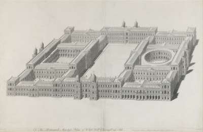 Image of The Palace of Whitehall: The Charing Cross Side