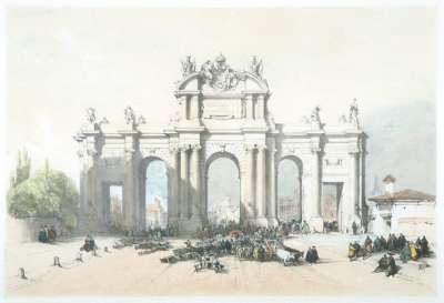 Image of Entrance to Madrid: The Gate of Alcala