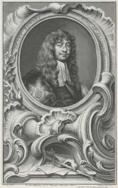 Image of Henry Bennet, 1st Earl of Arlington (1618-1685) politician