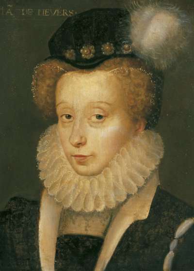 Image of Henriette de Clèves, 4th Duchesse de Nevers (1542-1601)