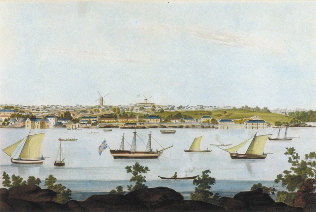 Image of New South Wales. View of Sydney from the East Side of Cove No.2