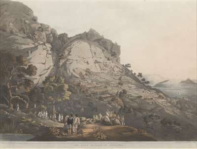 Image of The Town of Abha in Abyssinia