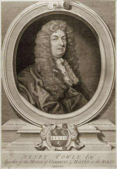 Image of Henry Powle (1630-1692) judge and politician