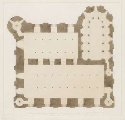 Image of Plan of the White Tower, Chapel Floor
