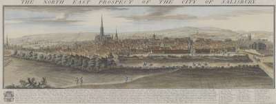 Image of The North East Prospect of the City of Salisbury