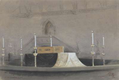 Image of The Lying in State of Gladstone, Westminster Hall, 27 May 1898
