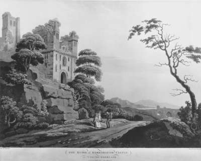 Image of The Ruins of Bamborough Castle, Northumberland