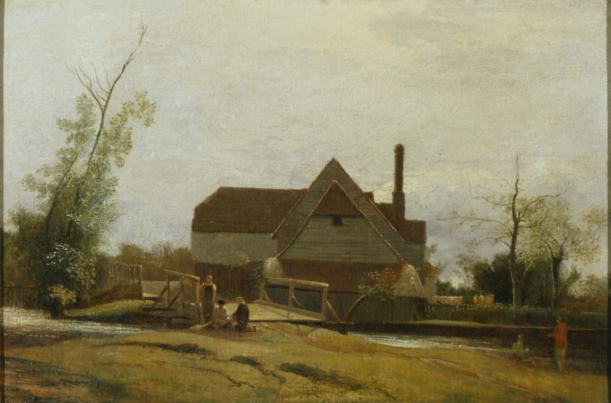 Image of Suffolk Landscape with Mill