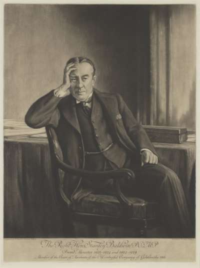 Image of Stanley Baldwin, 1st Earl Baldwin of Bewdley (1867-1947) Prime Minister