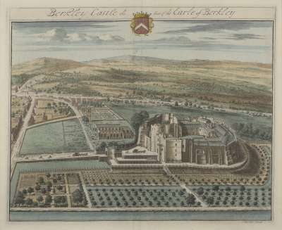 Image of Berkley Castle, the Seat of the Earle of Berkley