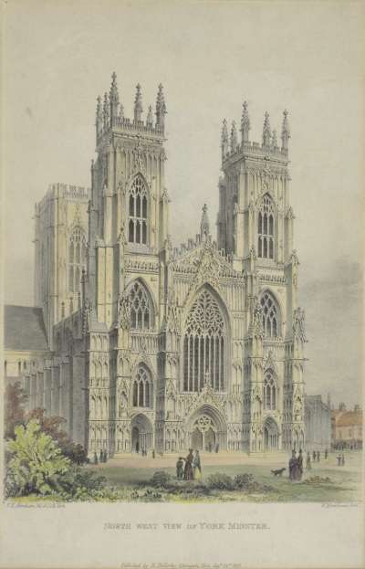 Image of N W View of York Minster