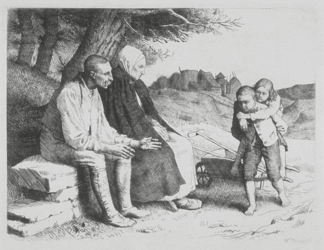 Image of Peasants in a Landscape