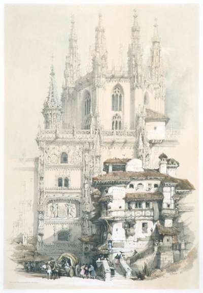 Image of Part of the Cathedral, Burgos