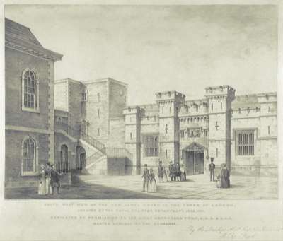 Image of South West View of the New Jewel House in the Tower of London