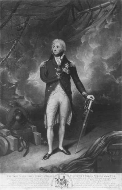 Image of Horatio Nelson, 1st Viscount Nelson (1758-1805) Vice-Admiral & Victor of Trafalgar