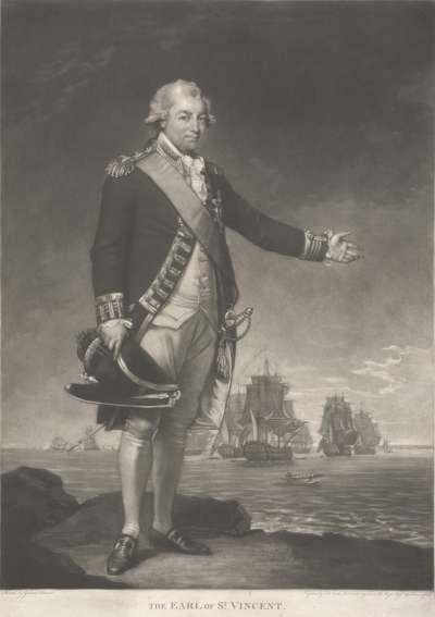 Image of John Jervis, Earl of St Vincent (1735-1823) Admiral