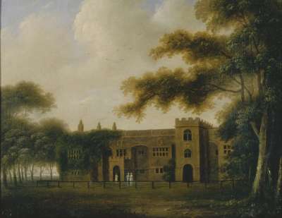 Image of A View of Hale Hall, Lancashire