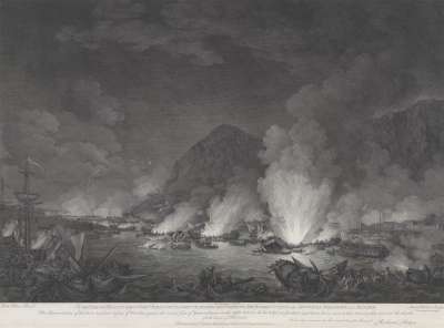 Image of The Defence of Gibraltar on the Night of 13 and 14 September 1782