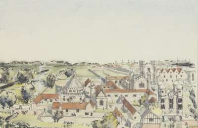 Image of Whitehall in C.1600