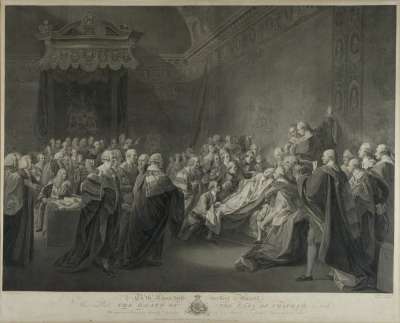 Image of The Death of the Earl of Chatham