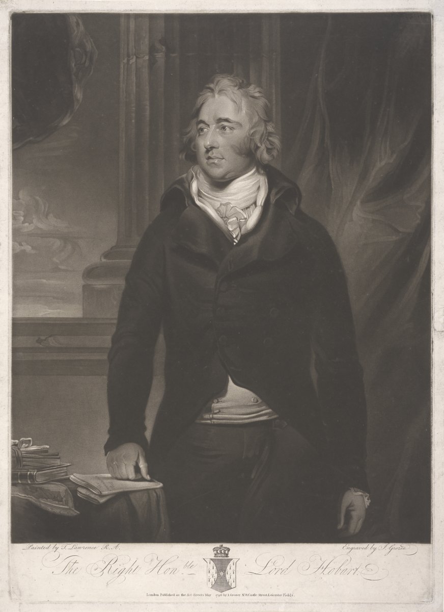 Image of Robert Hobart, 4th Earl of Buckinghamshire (1760-1816) politician