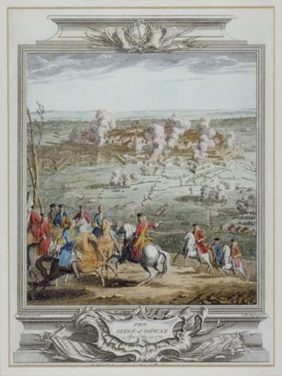 Image of The Siege of Doway, April 25 1710