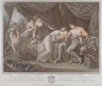 Image of Éléonore Suce la Blessure d’Edouard I Roi d’Angleterre / Eleonora Sucking the Venom out of the wound which Edward I, her Royal Consort, received from a poisoned dagger by an assassin in Palestine