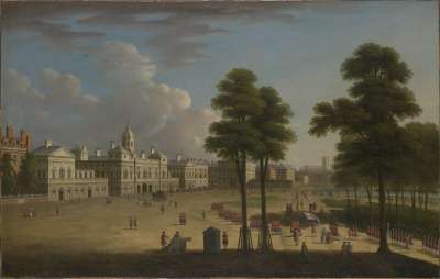 Image of View of Horse Guards, showing New Horse Guards