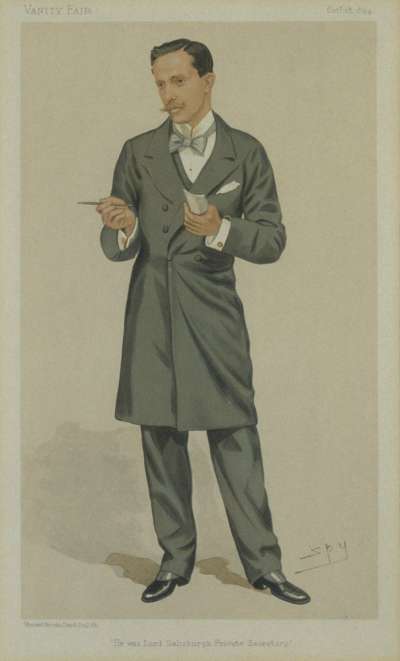 Image of Sir Schomberg Kerr McDonnell (1861-1915): “He was Lord Salisbury’s Private Secretary”