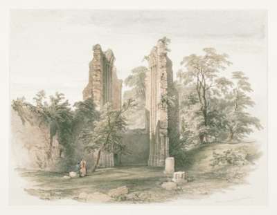 Image of Western Tower of Furness Abbey