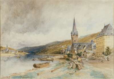 Image of View of Berncastle on the Moselle