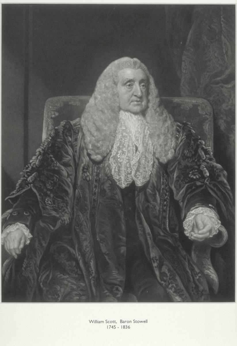 Image of William Scott, Baron Stowell (1745-1836) Judge