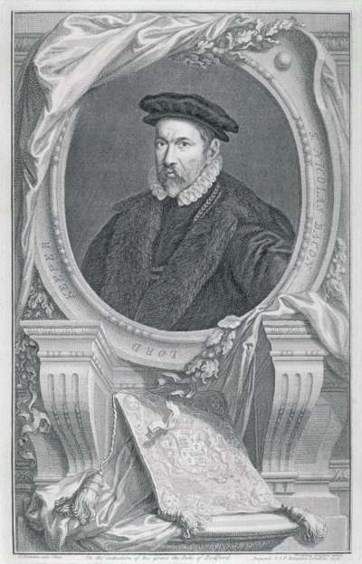 Image of Thomas Wilson (1523/4-1581) [not as inscribed Nicholas Bacon] Secretary of State, diplomat and humanist